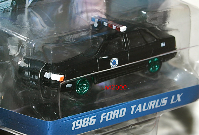 Greenlight ロボコップ 1/64 1986 フォード トーラス LX ポリスカー Ford Taurus LX Detroit Metro Policeグリーンマシーン グリーンライト