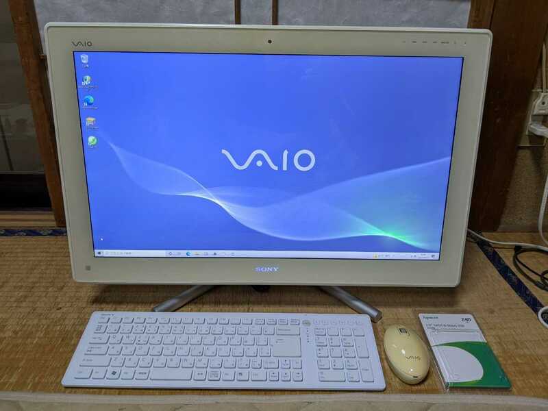 SONY VAIO VPCL218FJ (Windows10/Core i5 2410M/4GB/SSD240GB/BD/TV/Office2013) 中古