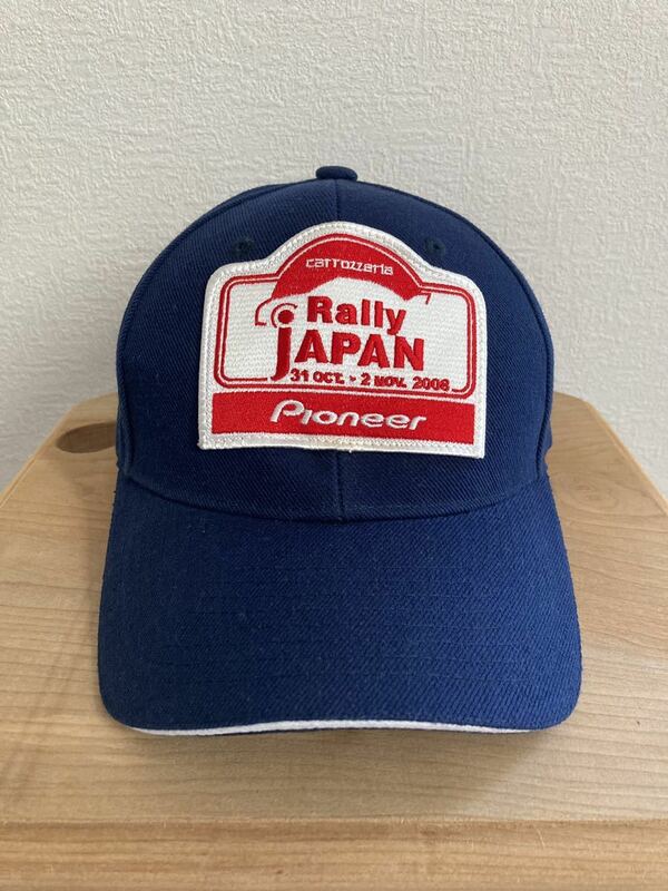 【Rally JAPAN】刺繍ワッペン 大会キャップ WRC 道央開催 北海道 ラリー 帽子 AUTOなど 未使用品 検:JRC 