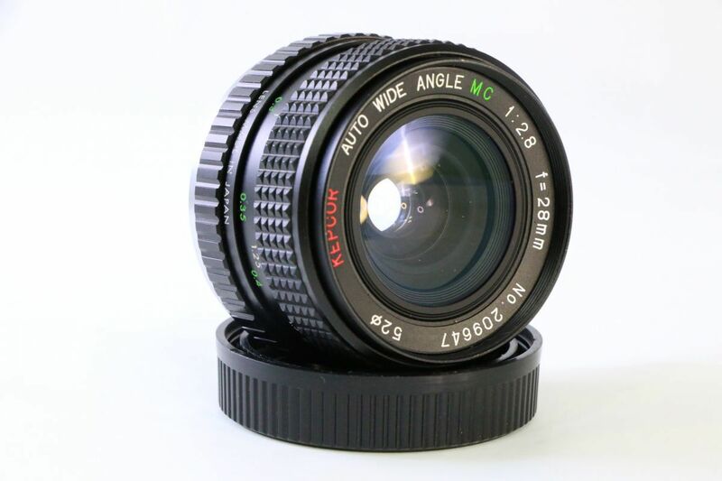 【動作保証・点検済】レア玉■良品■KEPCOR AUTO WIDE ANGLE MC 28mm F2.8 Kマウント■AK 849