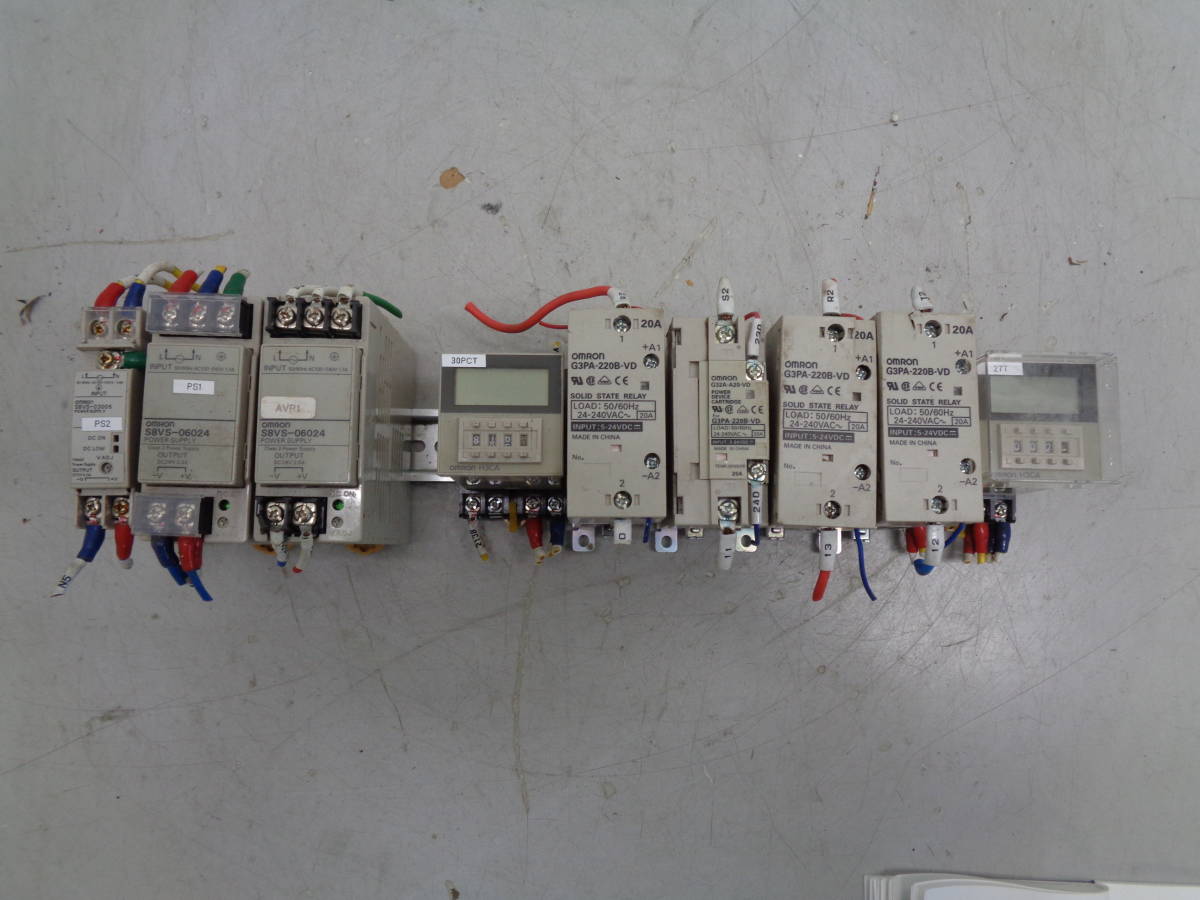 MK6135 値下げ　OMRON S8VS-03005 / S8VS-06024 / H3CA-8等　2024.11.07