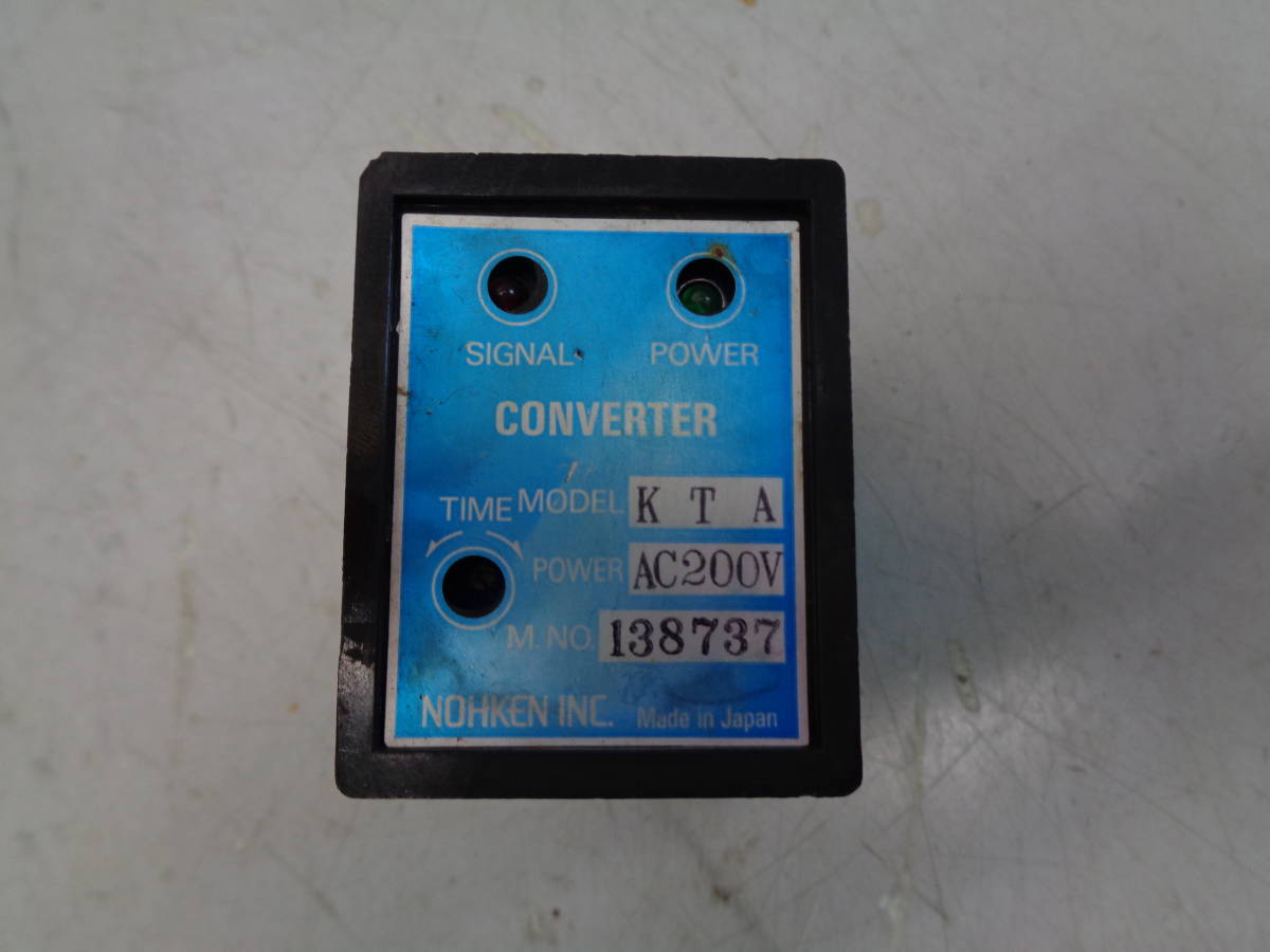 MK6155 NOHKEN INC コンバーター　KTA