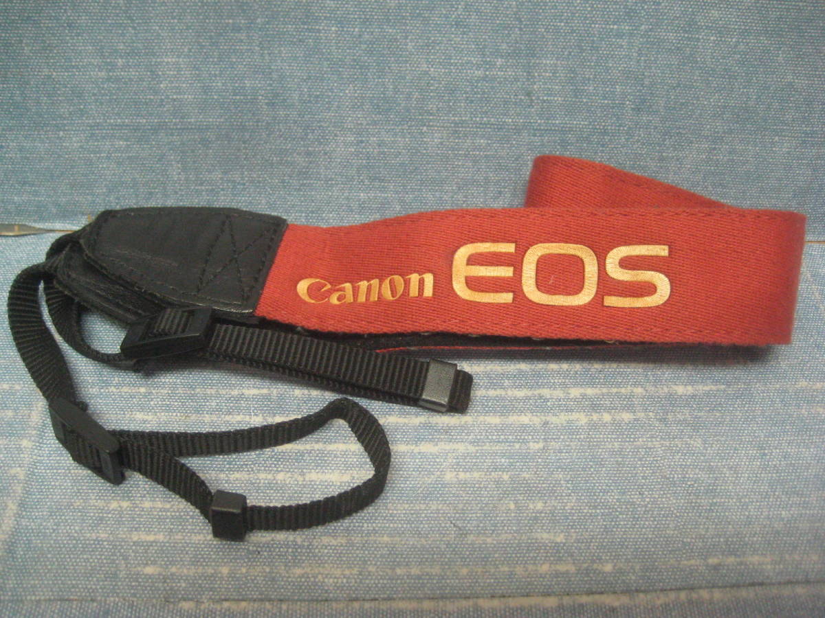 必見です Canon キヤノン ロゴストラップ EOS ロゴ