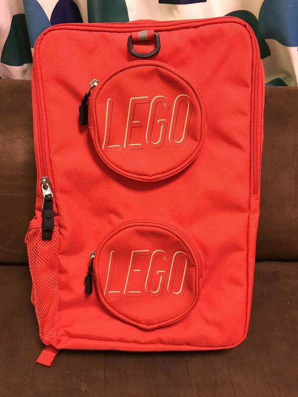 品薄 新品 レゴランド 限定 LEGO レゴ Brick Eco Backpack red 赤 リュック バックパック 大人用