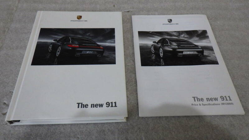 The new 911 Status 05/2008 printed in Germany ポルシェ９１１ブックタイプカタログ　