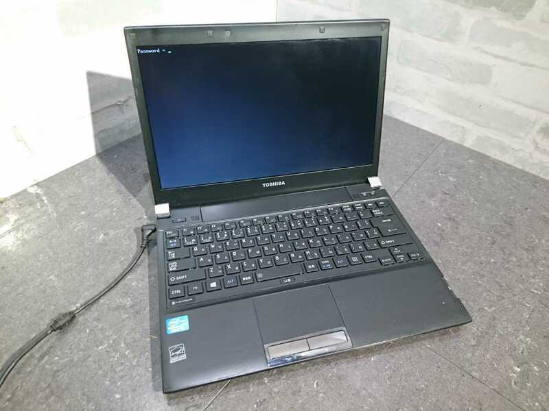 【現状品】管G111 TOSHIBA dynabook R732/H CPU core i5-3340M Biosロックがかかっています HDD無し、メモリー2GB、バッテリー有り