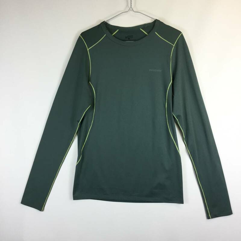 パタゴニア　Patagonia 伸縮インナーシャツ Sサイズ 45620SP12 オリーブグリーン系