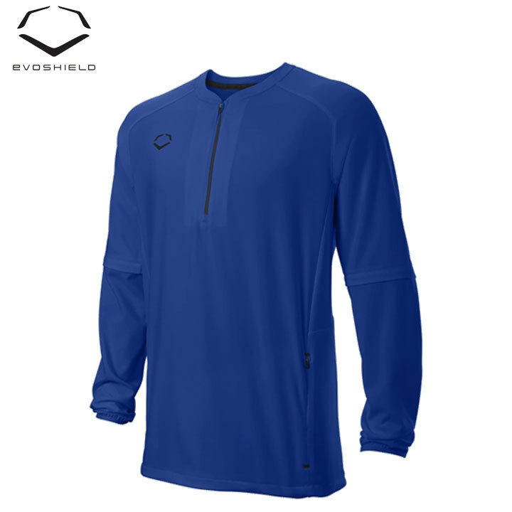 【送料無料】【USA物】Evoshield エボシールド LONG SLEEVE BP JACKET 野球 サイズS ロイヤルブルー wiwb6002205royals