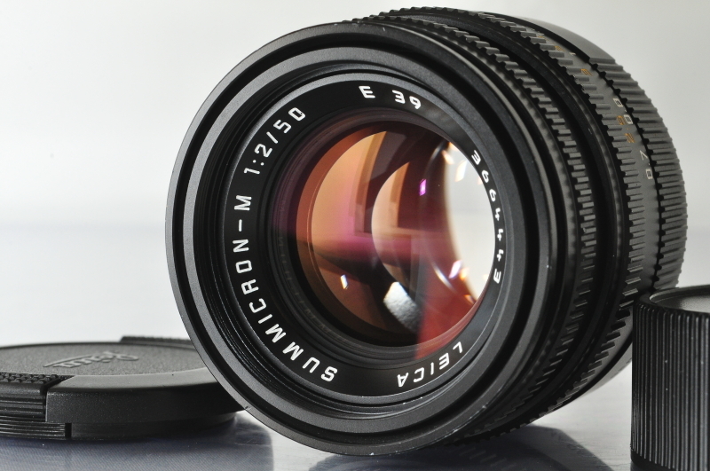 ★★中古品 Leica SUMMICRON-M 50mm F/2 E39 Lens♪♪#5025EX