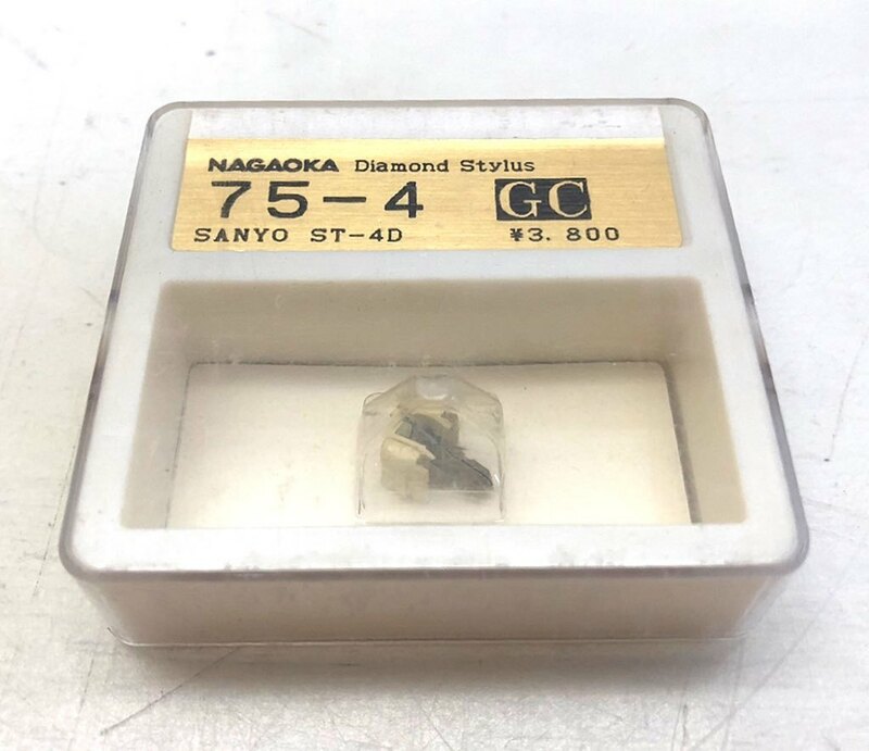 E26209▲NAGAOKA 75-4 交換針 レコード針 SANYO ST-4D用/ナガオカ/GC