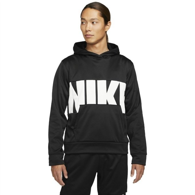 半額即決！NIKE TF スターティング 5 プルオーバー L/S フーディ 黒 M 新品 