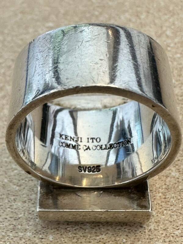 Come ca Collection. Kenji Ito. SV925 ring