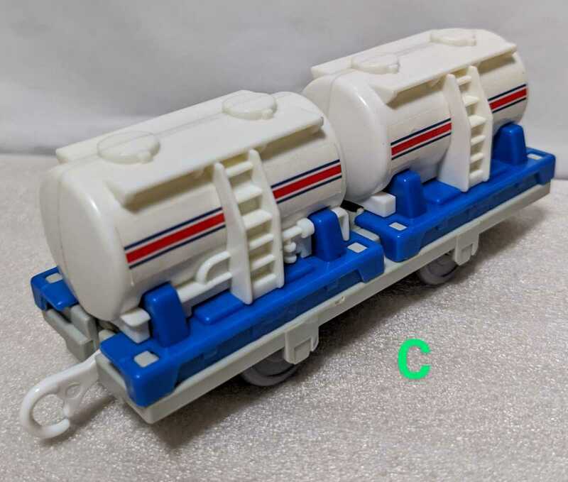 プラレール 貨車 コンテナ 車両 着脱式 C 同梱可（送220～