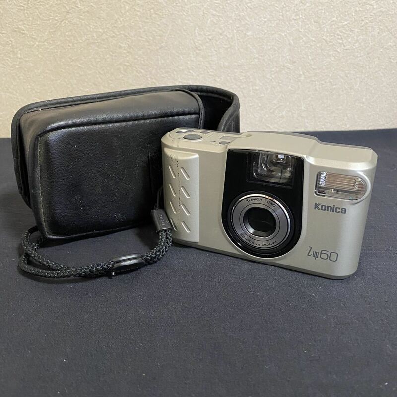 KONICA/コニカ Z-UP60 フィルムカメラ ケース付き ジャンク