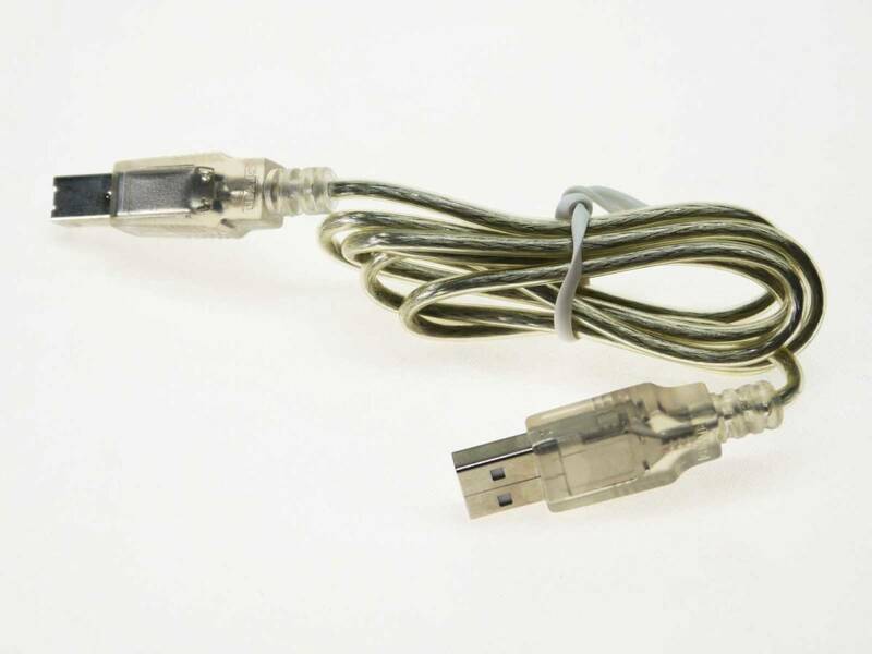 USB2.0 ケーブル・コード　プリンター（周辺機器：外付HDDなど）接続ケーブル　長さ0.9ｍ　Type A - Type B　動作正常　極美品