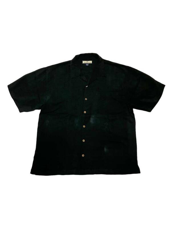 TOMMY BAHAMA シルクオープンカラーシャツ sizeXL【111】