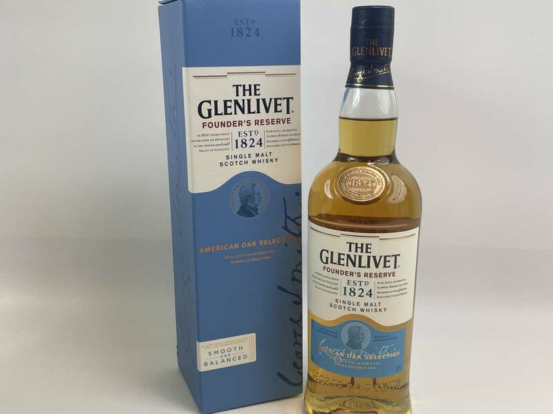 未開栓・古酒★THE GLENLIVET【ザ・グレンリベット】ファウンダーズ リザーブ 700ml 40% スコッチウイスキー シングルモルト ＃166581-13