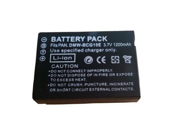 送料無料 DMW-BCG10 バッテリー 1200mAh DMC-ZX3/DMC-TZ30/DMC-TZ35/TZ20 互換品