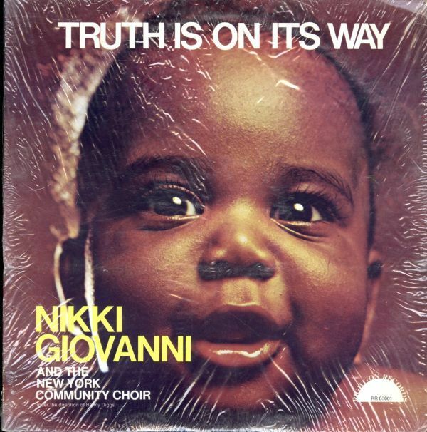 USオリジLP！Nikki Giovanni And The New York Community Choir / Truth Is On Its Way 71年【Right-On / RR 05001】ニッキ・ジョヴァンニ