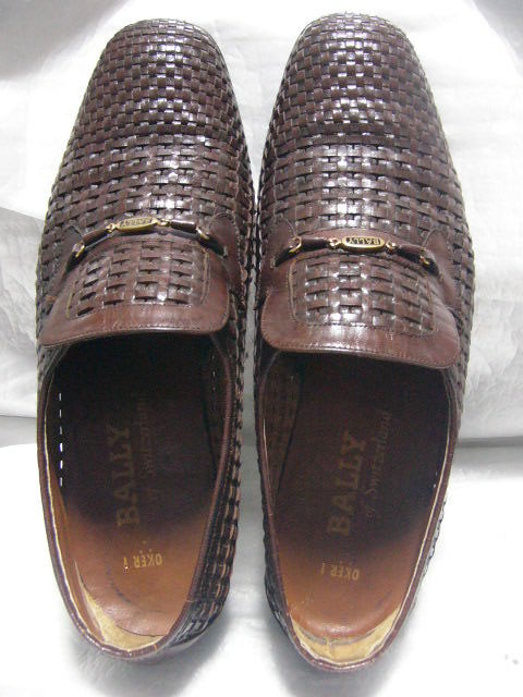 ★ BALLY FRANCE 革靴 サイズ8E 26㎝-26.5cm レザー ブラウン
