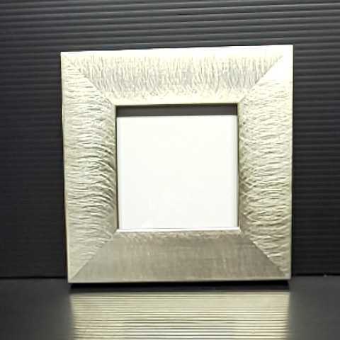 額縁　訳あり 正方形　１０センチ　樹脂製　シャンパンＳＬV　水彩画・デッサン画に アートフレーム