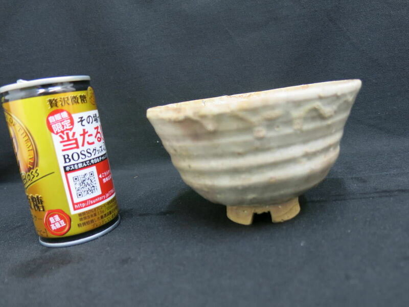 荻焼　お茶碗 　抹茶碗　時代物 工芸品 日本の磁器