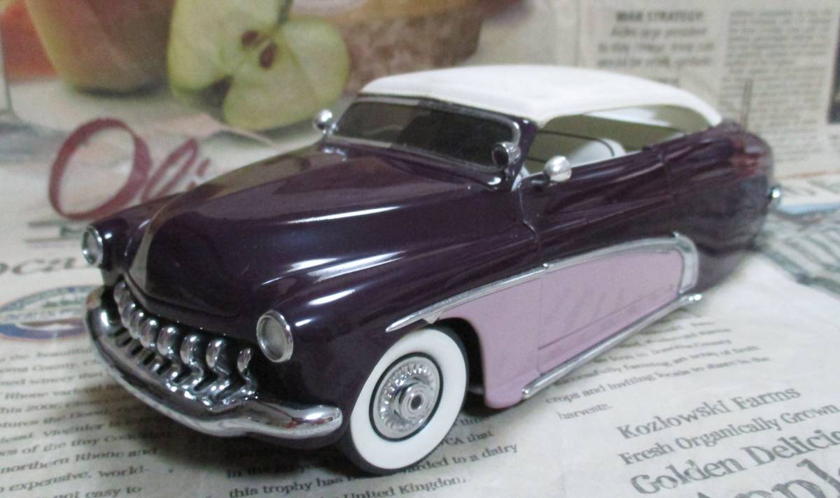 ★絶版*ダンバリーミント*1/24*1950 Mercury Custom Convertible パープル/ラベンダー