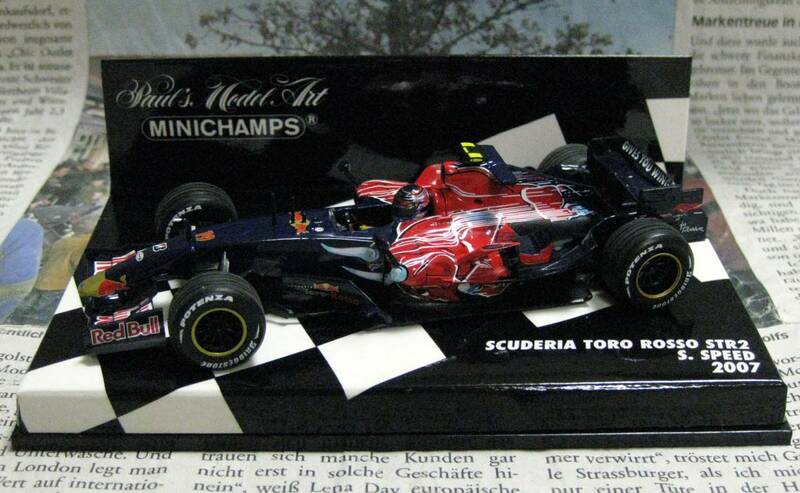 ★絶版*Minichamps PMA*1/43*2007 Scuderia Toro Rosso STR2 #19*Scott Speed