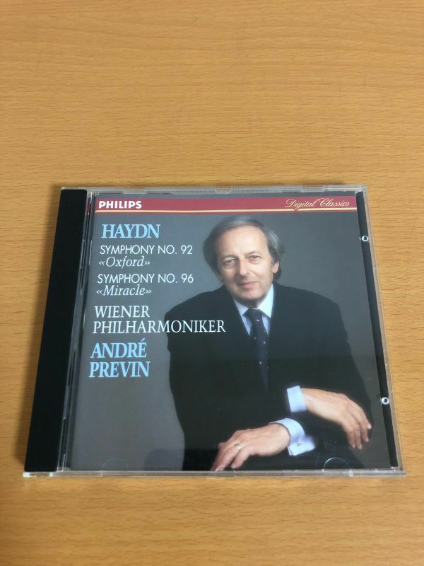 【送料160円】ハイドン 交響曲第92番 オックスフォード/第96番 奇跡 Haydn Symphonies 92 & 96 434915-2