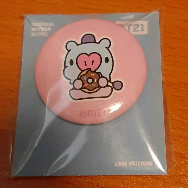 ＜ファミマ限定＞ BT21 缶バッジ MANG