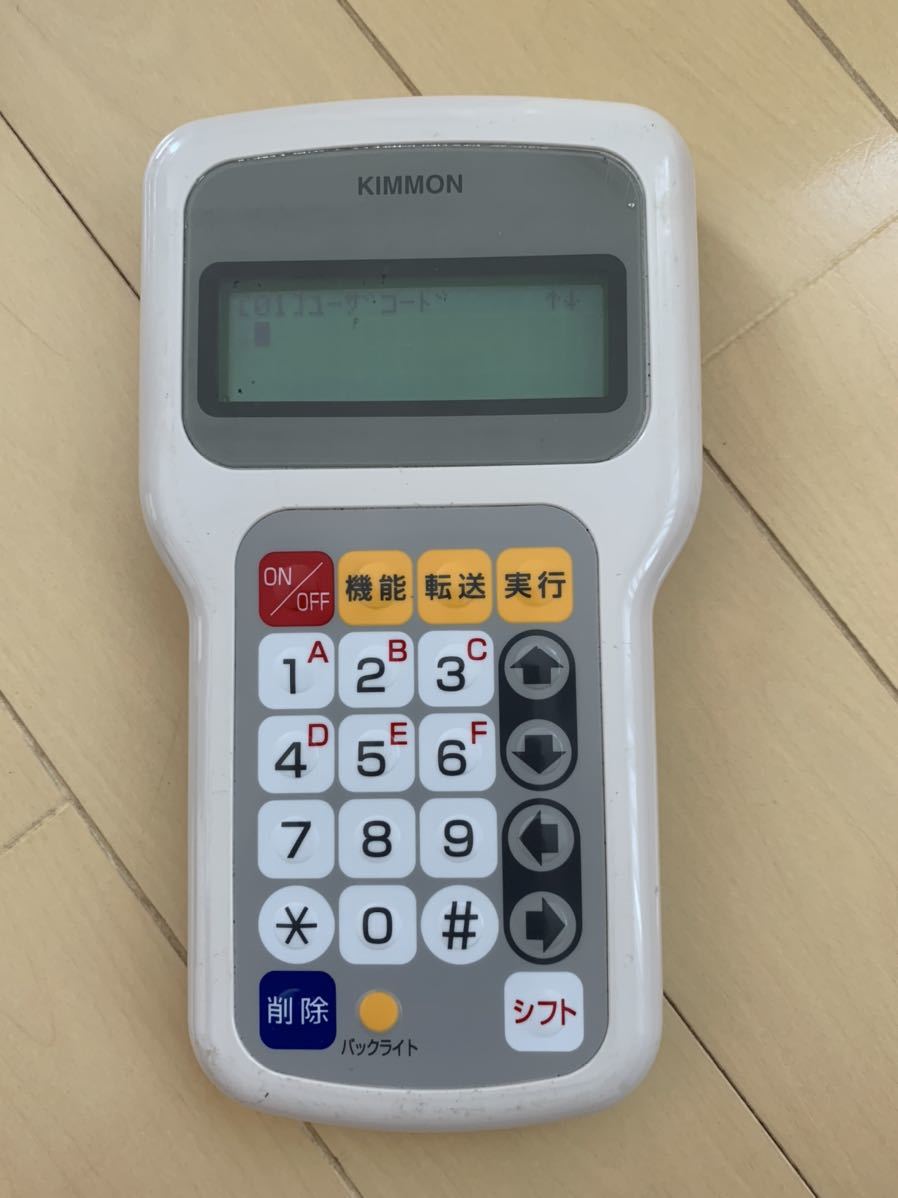 ★通電確認済み★kimmon データ入力器 ACU-DX