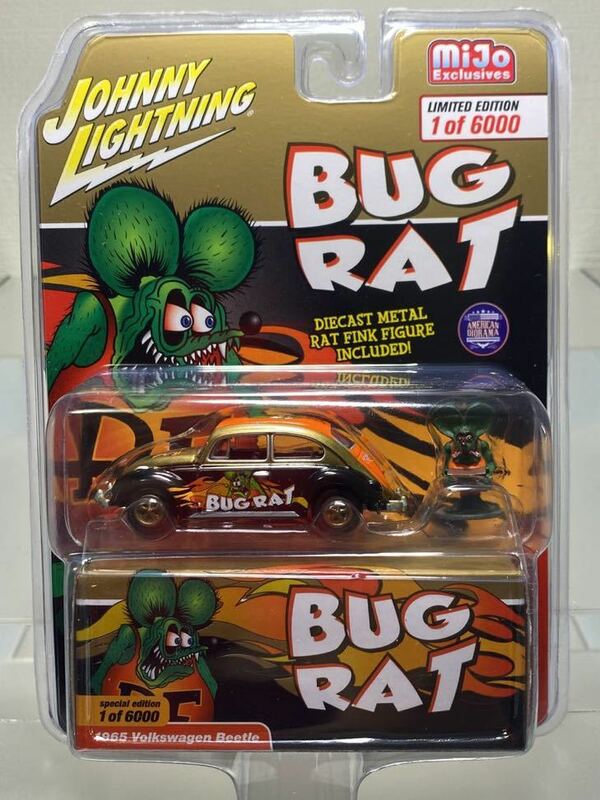 JL RATFINK 1965 VOLKSWAGEN BEETLE ラットフィンク BUG RAT フォルクスワーゲン ビートル RAT FINK