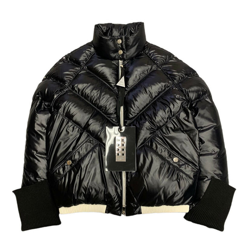 新品 サイズ０ MONCLER 1952 YALOU ダウンジャケット 袖ニット ジーニアス