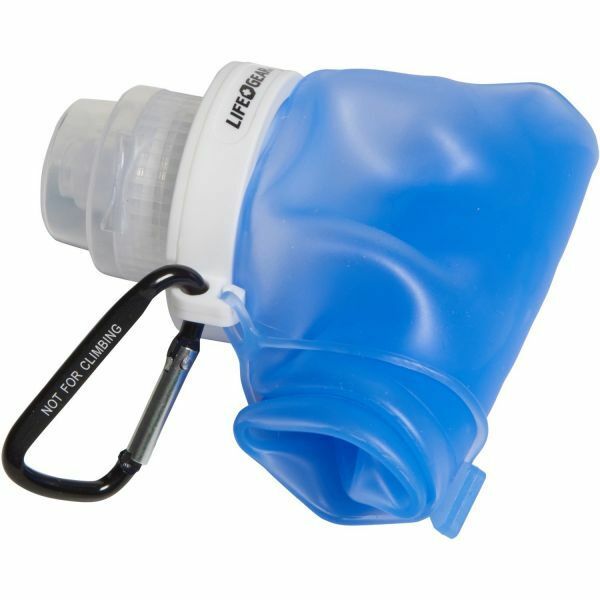 ☆新品 Life Gear Collapsible Water Bottle - 20 oz. 白 残1 ☆