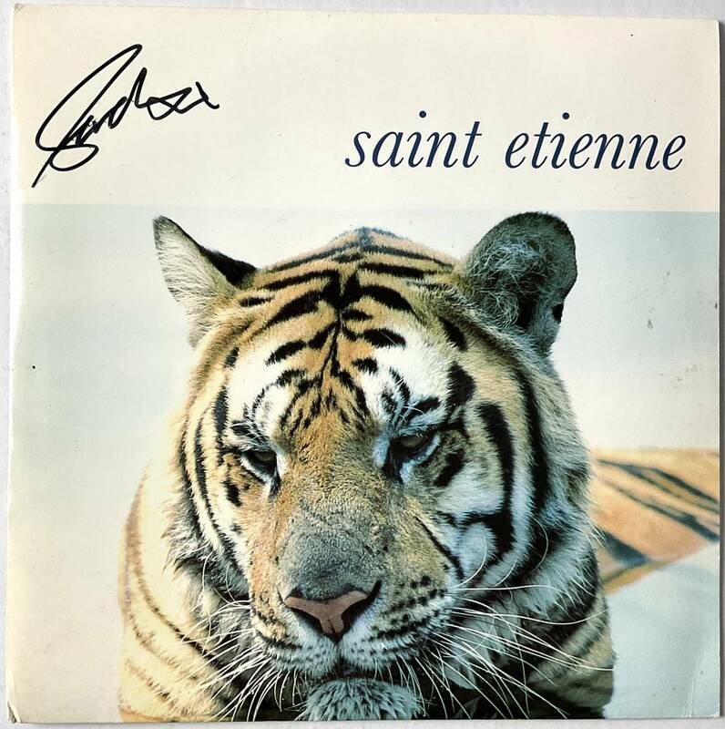 レア サイン入り SAINT ETIENNE Sarah Cracknell レコード 7“ Pale Movie セイント エティエンヌ サラ クラックネル SIGNED 入手困難