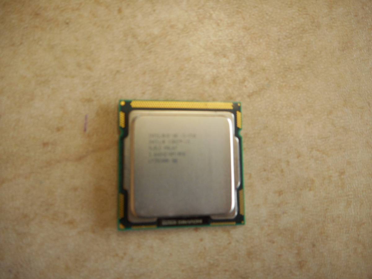A2810　intel core i5-750 2.66Ghz　 8M 　中古品