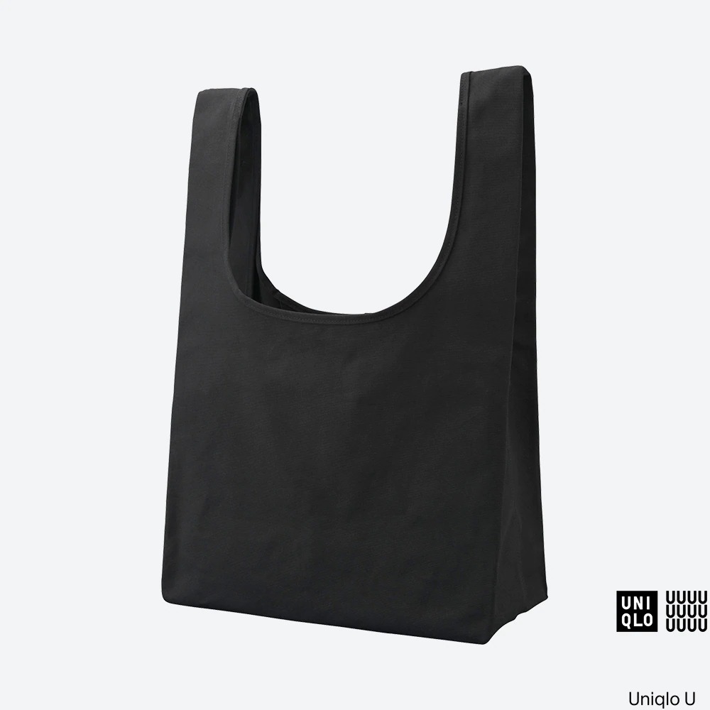 UNIQLO U（ユニクロ ルメール コラボ） 旧タグ キャンバストートバック Black 新品タグ付き レア