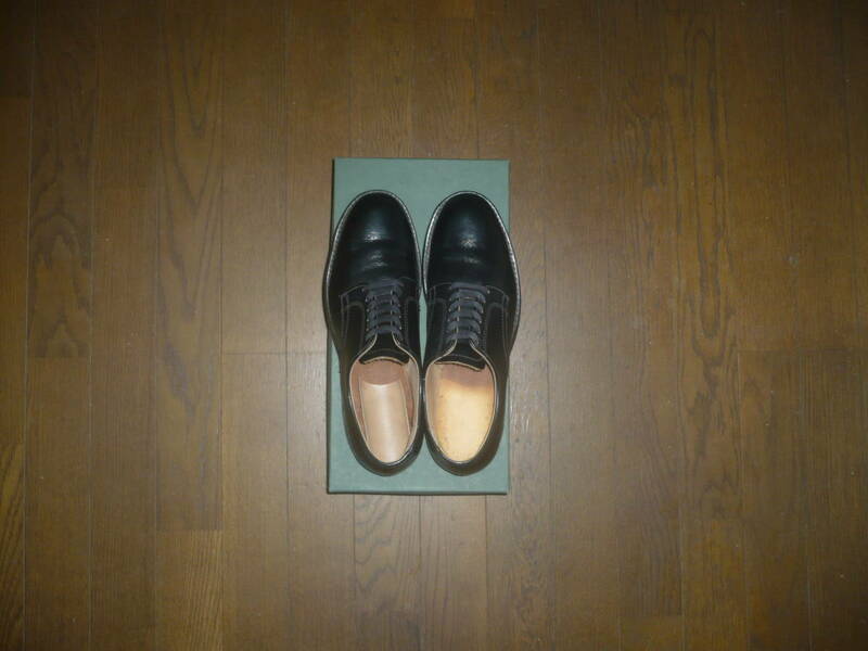 US NAVY Service Shoes 1960s サービスシューズ US8B(25.5cm) 黒 vintage デッドストック alden ミリタリーラスト
