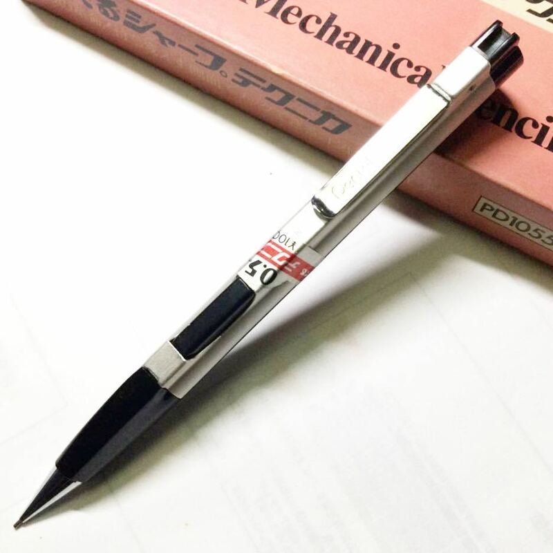 希少　Pentel Technica PD1055 Sharpencil ぺんてる　テクニカ　シャープペン　0.5mm 昭和レトロ