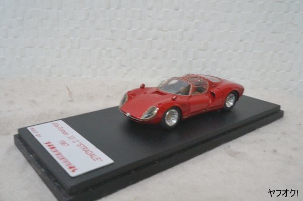 Tecno model アルファロメオ 33/2 ”STRADALE (1967) 1/43 ミニカー