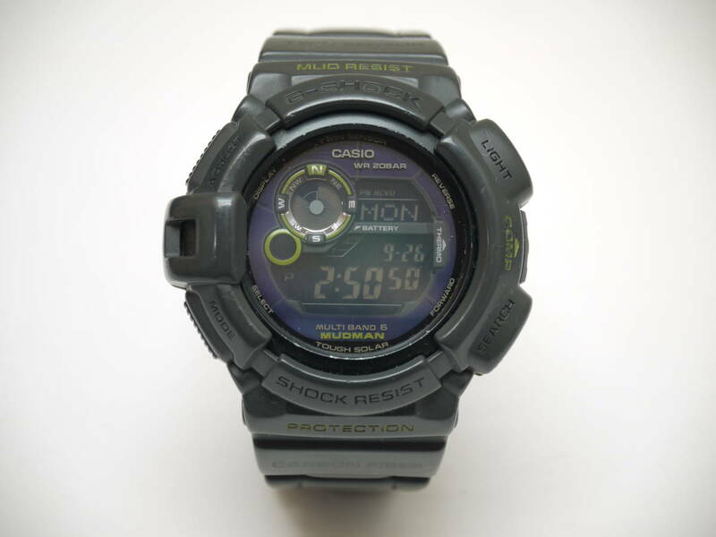 ■ CASIO G-SHOCK MUDMAN GW-9300GY カシオ ソーラー 電波 腕時計