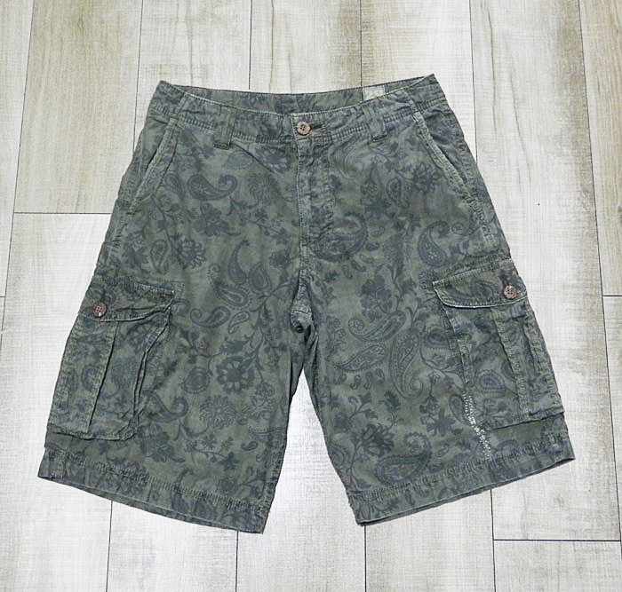 ラッキーブランドLUCKY BRAND ペイズリー柄ショーツ【W29】sp1437