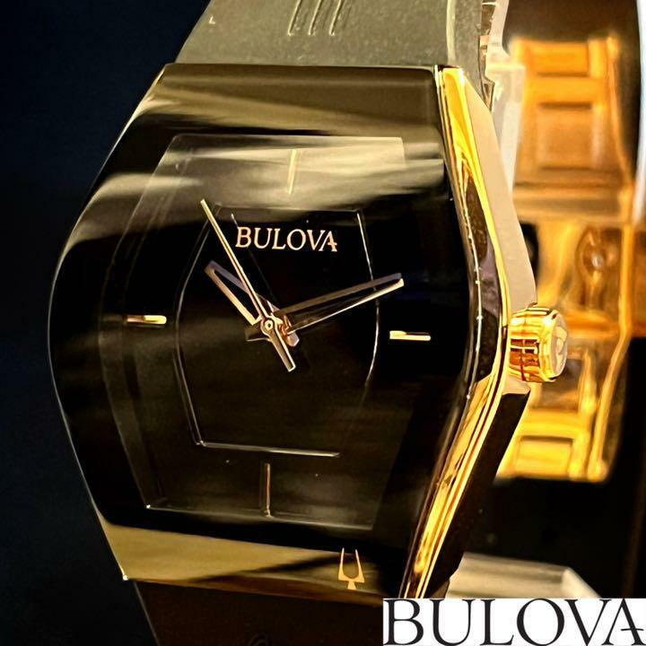 【展示品特価】BULOVA/ブローバ/レディース腕時計/お洒落/ゴールド.ブラック色/高級/Special Edition限定盤/プレゼントに/女性用/激レア