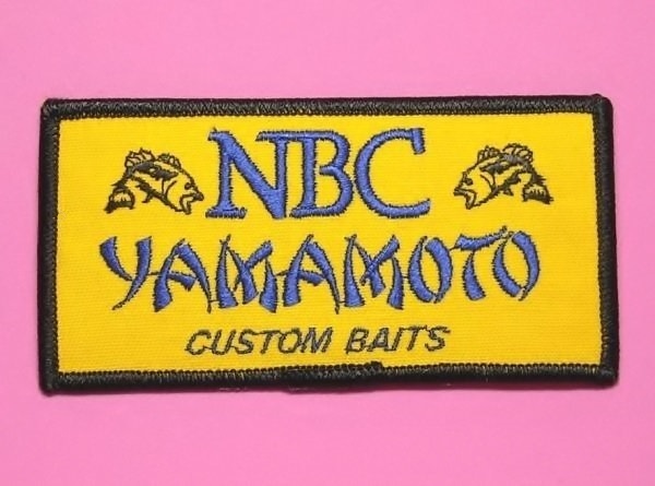 NBC ゲーリー ヤマモト 日本バス クラブ コラボ ワッペン114-57mm