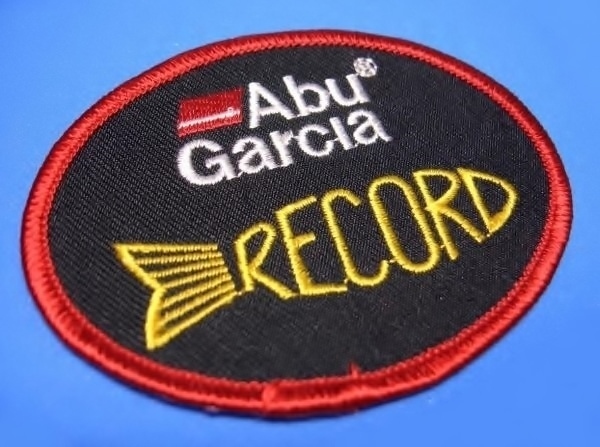 アブ ガルシア Abu Garcia レコード ● ワッペン　85-65mm