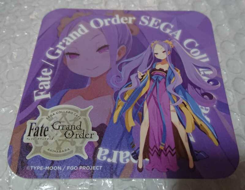 FGO Fate/Grand Order 不夜城のアサシン セガ SEGA カフェ 非売品 コースター 美品