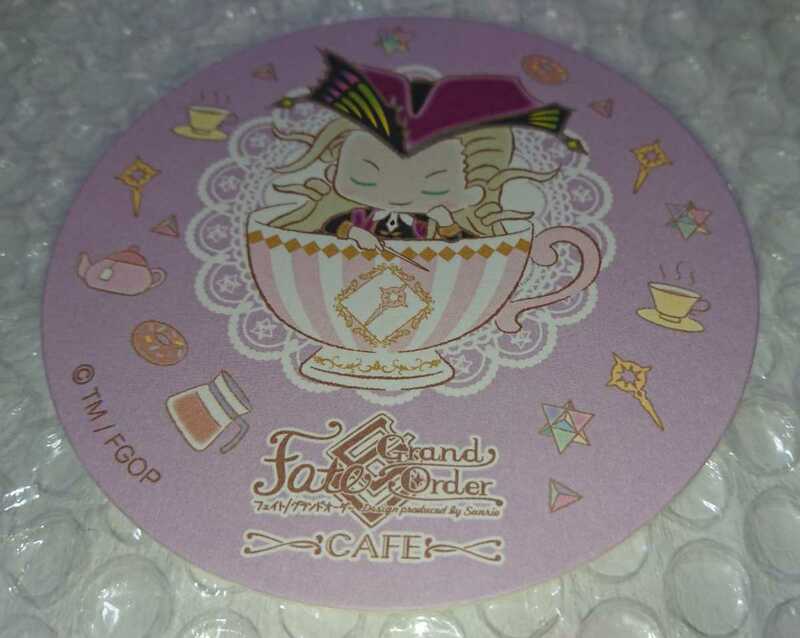 FGO Fate/Grand Order アマデウス・モーツァルト サンリオ カフェ 非売品 コースター 美品