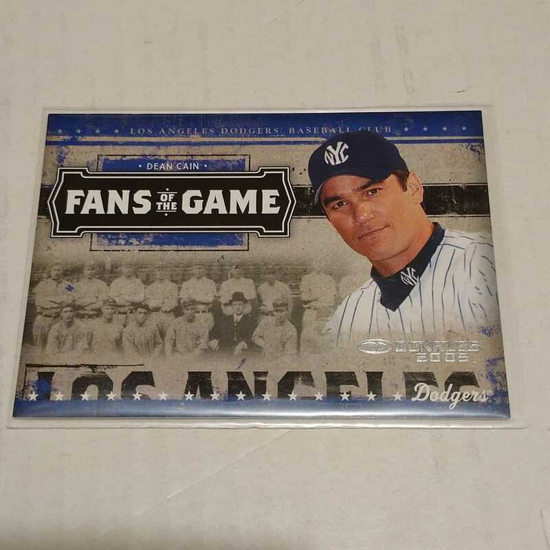 【Dean Cain】2005 Donruss Fans of The Game