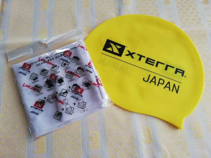 XTERRA JAPAN スイムキャップ　イエロー　オマケ付き