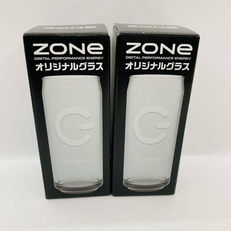 箱付き　ZONe　ゾーン　オリジナルグラス 　2個セット　店頭限定　非売品